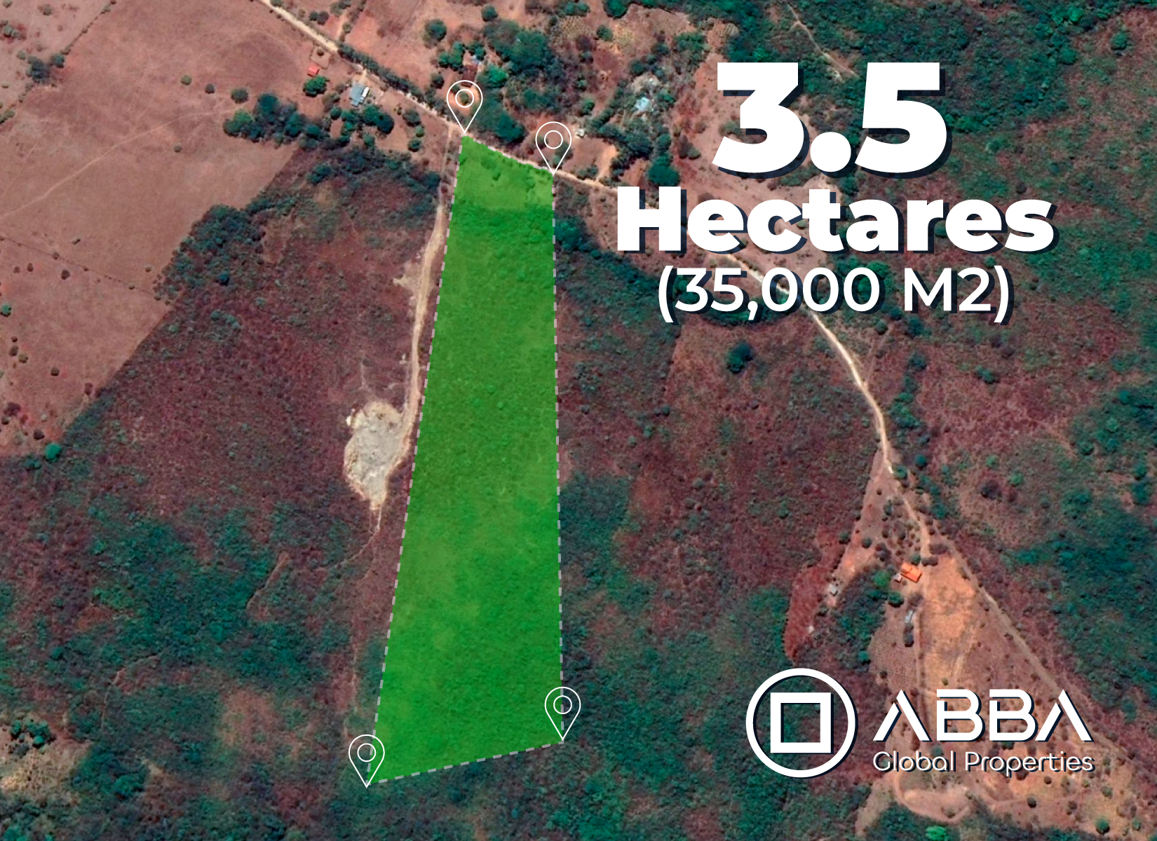 3.5 Hectares in Cerro Gordo